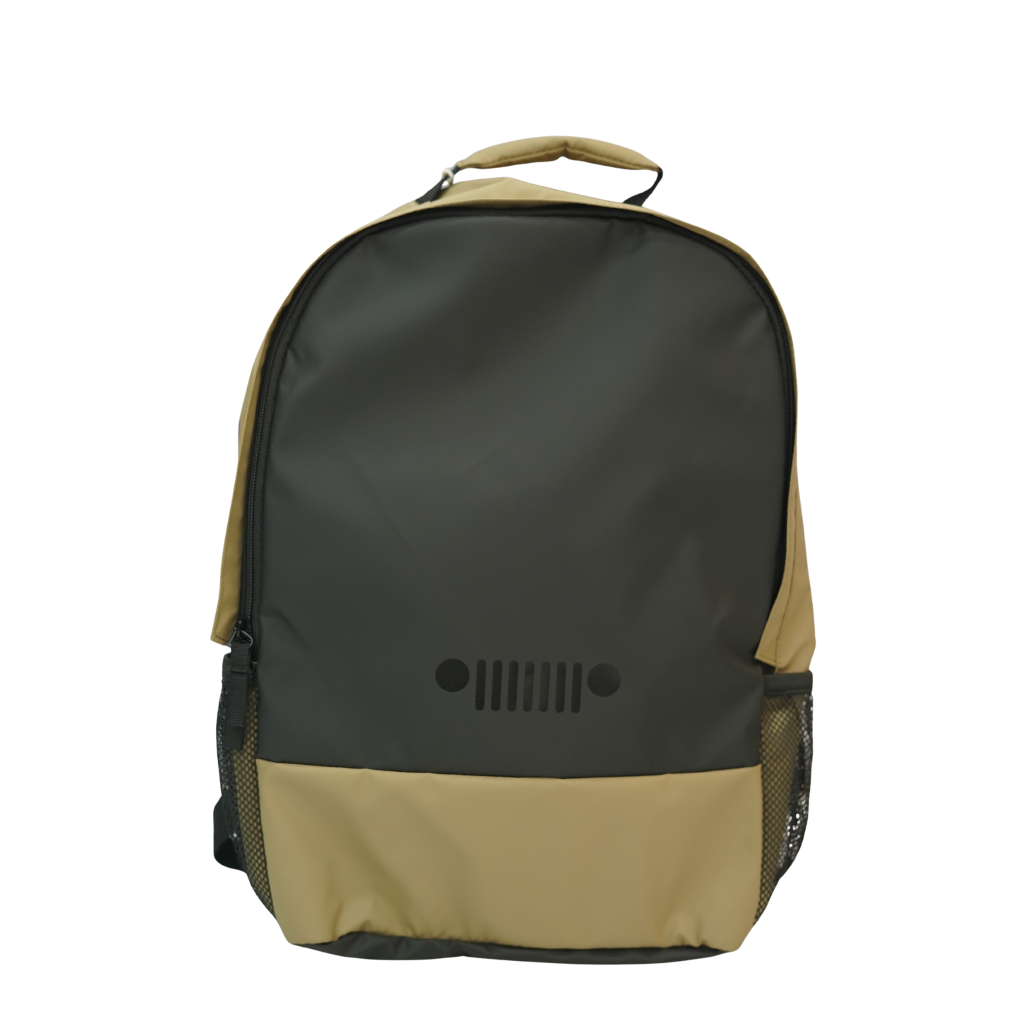 JS012C DUAL MATERIAL BACKPACK YELLOW